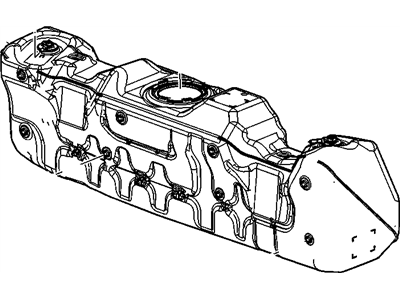 GM 25901690 Tank Assembly, Auxiliary Fuel