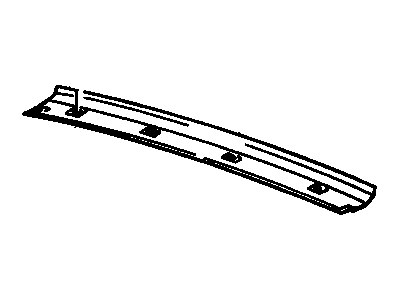 GM 90327981 Molding,Rear Window Upper Garnish(N08&2G5&82I)