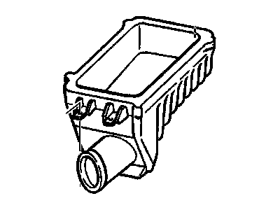 1997 Chevrolet S10 Air Filter Box - 19201271