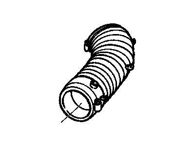 GM 25098669 Duct,Air Cleaner Outlet Rear