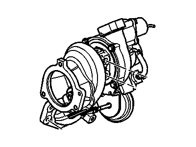 Saturn Turbocharger - 12658317