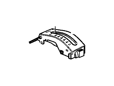 GM 15783852 Indicator Assembly, Automatic Transmission Control