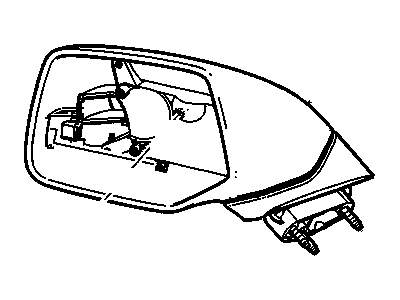 2010 Chevrolet Camaro Side View Mirrors - 92245993