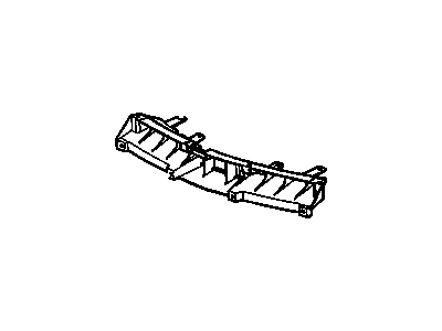 GM 15890078 Support, Front Bumper Fascia