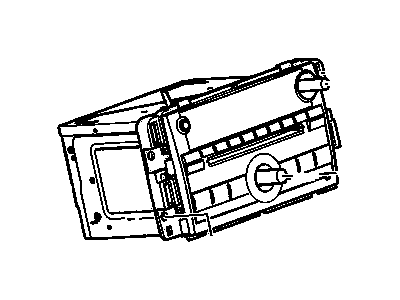 GM 22924535 Radio Assembly, Amplitude Modulation/Frequency Modulation Stereo & Clock & Audio Disc