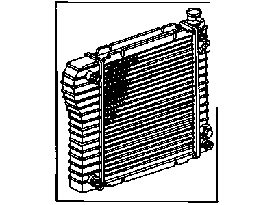 GM 52491623 Radiator Assembly