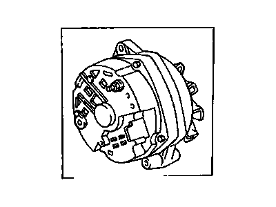 1992 GMC K1500 Alternator - 19244759