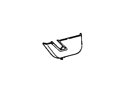 GM 10059066 PANEL, Seat Belt