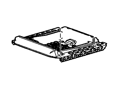 GM 88896629 Frame Asm,Rear Seat Cushion (40% Bucket Seat)