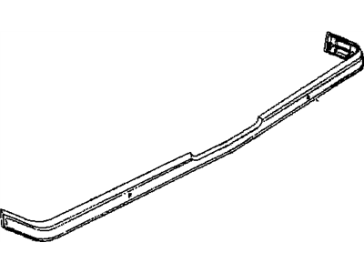 GM 1256610 Strip,Rear Bumper Rubber