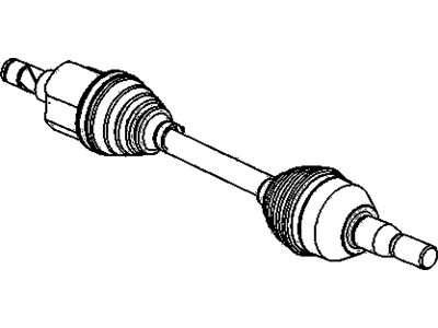 GM 22711821 Front Wheel Drive Shaft Assembly