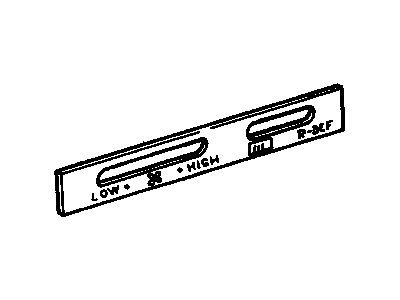 GM 16135404 Air Conditioner Control Dial