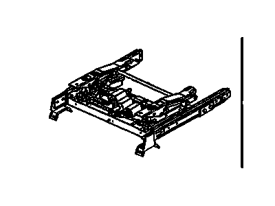 GM 12459447 Adjuster Asm,Passenger Seat