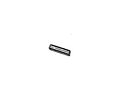 GM 10024808 Seal, Radiator Air Upper