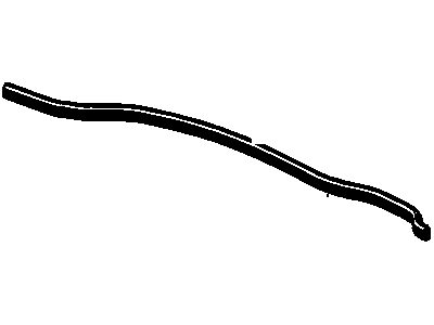 GM 20938853 Weatherstrip,Hood Rear