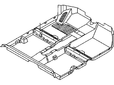 GM 96863071 Carpet Asm,Front Floor Panel *Black