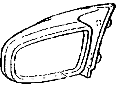 GM 10167871 Mirror Assembly, Outside Rear View