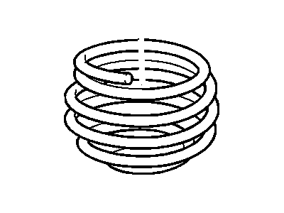 Cadillac Deville Coil Springs - 22078113