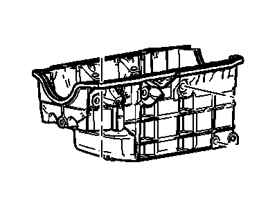 Pontiac Oil Pan - 12593455