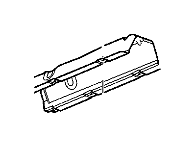 GM 25925238 Shield,Exhaust Heat (At Intermediate Floor Panel)