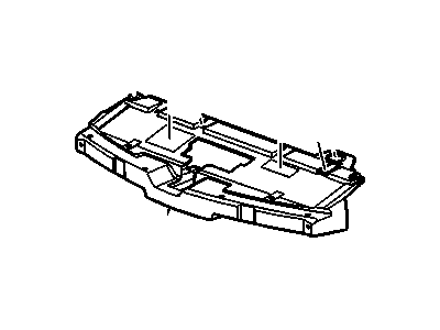 GM 15234066 Support Assembly, Front Bumper Fascia