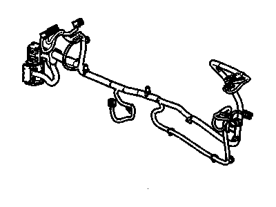 GM 25980827 Harness Assembly, Front Floor Console Wiring