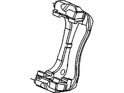 GM 13372779 Bracket, Front Brake Caliper