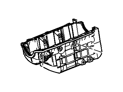 2009 Pontiac Torrent Oil Pan - 12597906