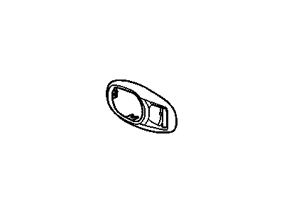 GM 10324362 BEZEL, Door Lock Inside Handle Escutcheon(Trim Protector)