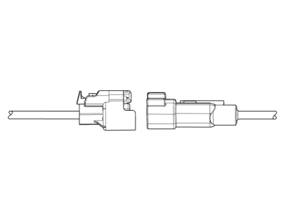 Cadillac XT5 Instrument Panel Harness Connector - 19330664