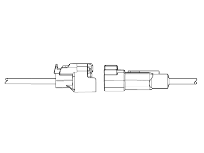 2019 Cadillac CTS Forward Light Harness Connector - 19368267