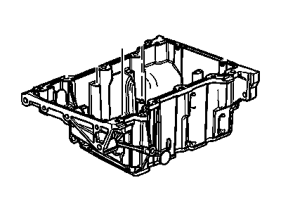 2009 Buick Allure Oil Pan - 12597244