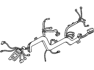 GM 15320562 Harness Assembly, Instrument Panel Wiring