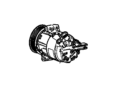 2002 Saturn Vue A/C Compressor - 15922970
