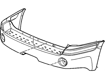 2006 GMC Envoy Bumper - 12335703