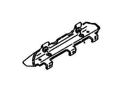 GM 12544223 Bracket,Seat Belt Inbd Anchor (Center Bench)