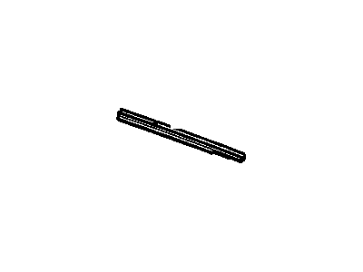 GM 15789881 Sealing Strip, Rear Side Door Window Inner