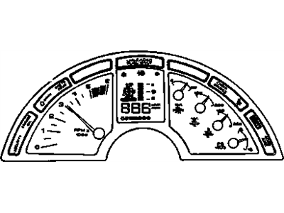 GM 16133431 CLUSTER A