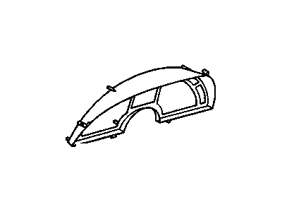 GM 25084950 Bezel,Instrument Cluster