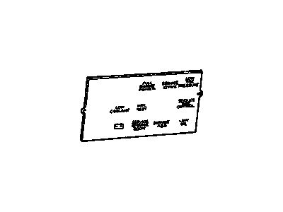 GM 25088427 Filter,Instrument Cluster Telltale