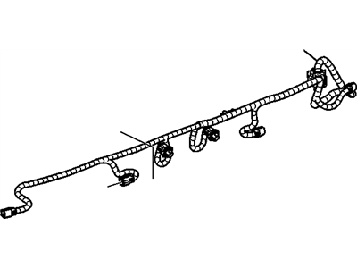 GM 25957362 Harness Assembly, Back Up Alarm Wiring