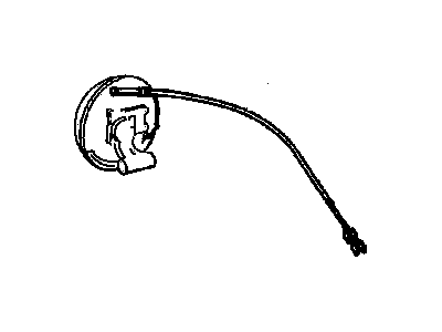 1993 Cadillac Seville Parking Brake Cable - 25640422