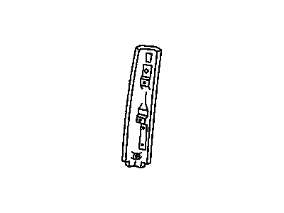 GM 15719814 Panel, Rear Side Door Hinge Pillar Inner