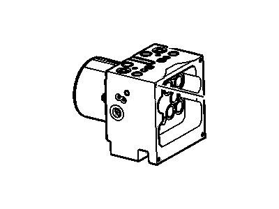 Cadillac DTS ABS Control Module - 15924822