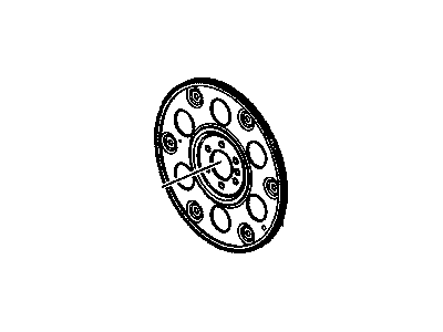 GM 12561217 Engine Crankshaft FLYWHEEL