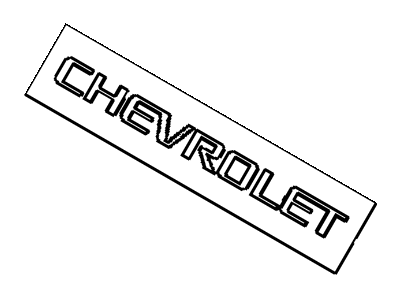 2005 Chevrolet Aveo Emblem - 96403866