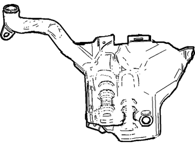 GM 23281429 Container, Windshield Washer Solvent