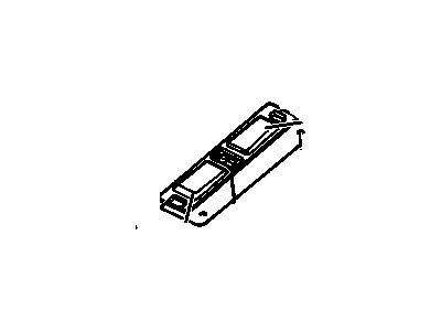 GM 14098967 Switch Assembly, Rear Side Door Latch Release Actuator