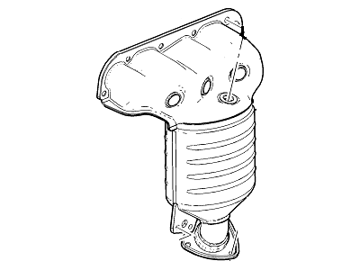 Chevrolet Volt Exhaust Manifold - 55588380