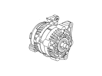 2018 Chevrolet Trax Alternator - 13595628